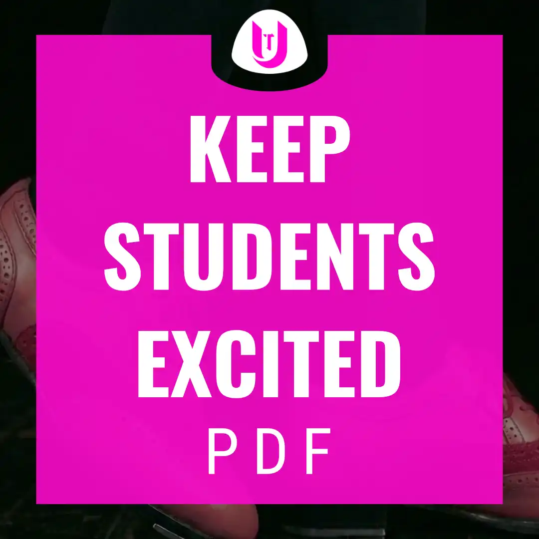 8 Ways to Keep Students Excited About Tap PDF cover